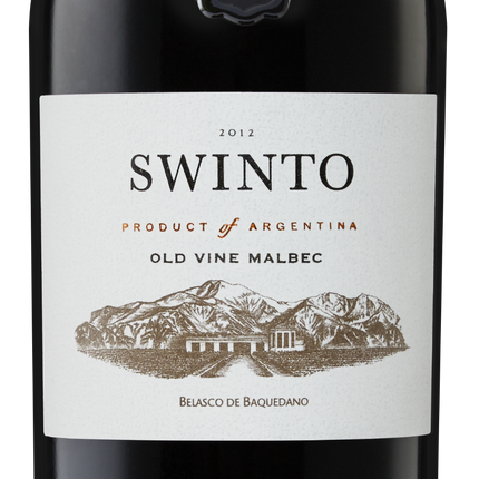 Belasco Swinto Malbec bottle