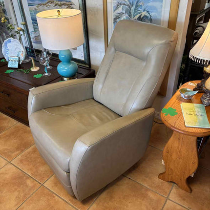 Gray Electric Recliner