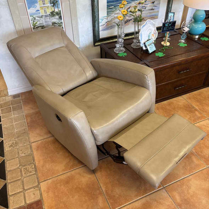 Gray Electric Recliner