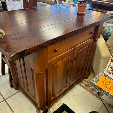 Cherry Valley Furniture Island Caninet/ Bar