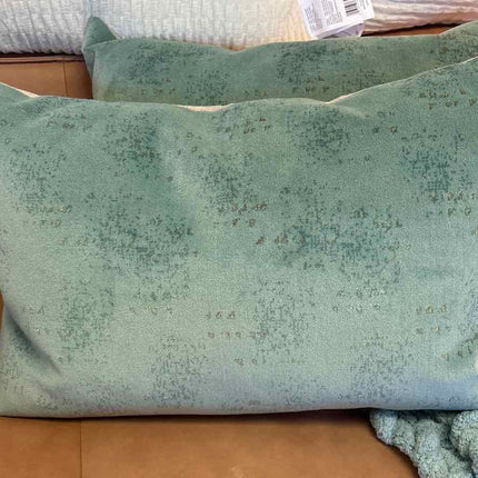 Teal/Blue-Green Throw Pillow