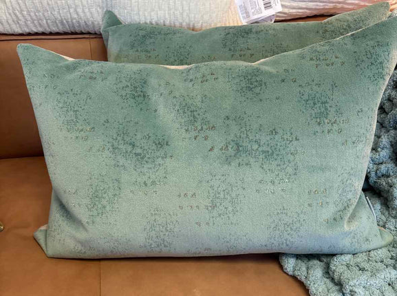 Teal/Blue-Green Throw Pillow