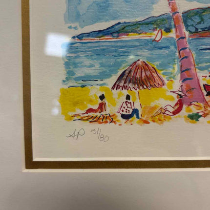 AP 51/80 Resort beach scene
