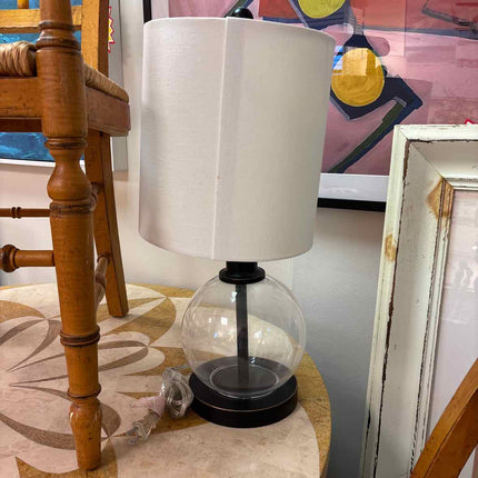 Round Glass Body Lamp
