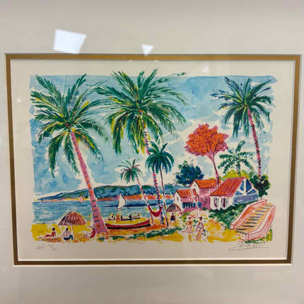 AP 51/80 Resort beach scene