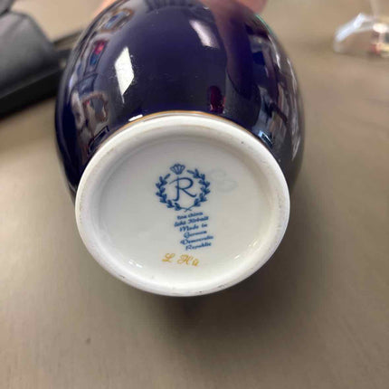 Vintage Echt Kobalt Vase