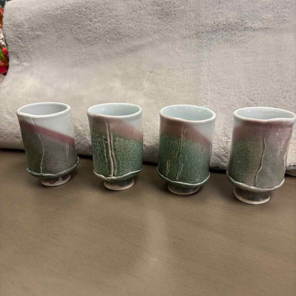 Ceramic tumbler set