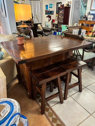 Cherry Valley Furniture Island Caninet/ Bar