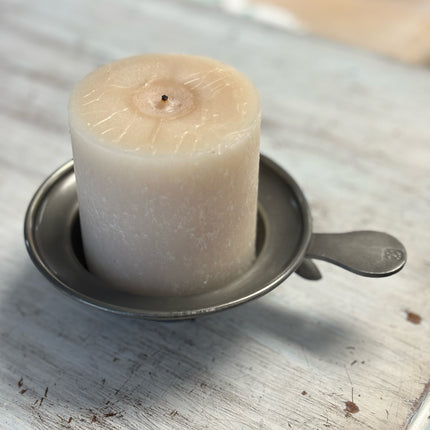 Pewter Candleholder