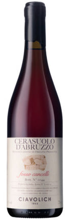 Ciavolich Fosso Cancelli Cerasuolo bottle