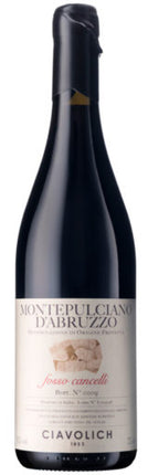 Ciavolich Fosso Cancelli Montepulciano bottle