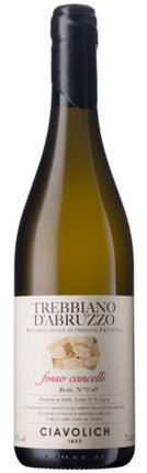 Ciavolich Fosso Cancelli Trebbiano bottle