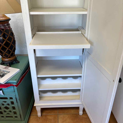 White Clock Wine Rack