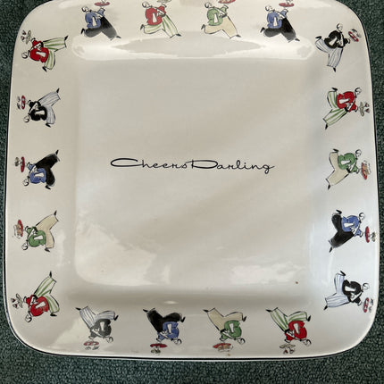 "Cheers Darling" Platter
