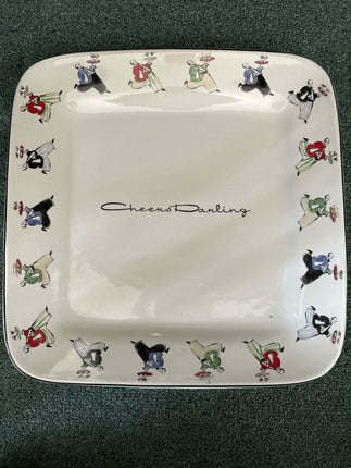 "Cheers Darling" Platter