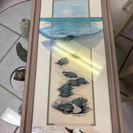 Turtle Watercolor Print