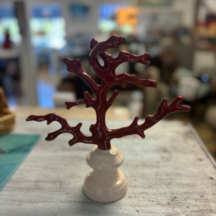 Red Coral Figurines