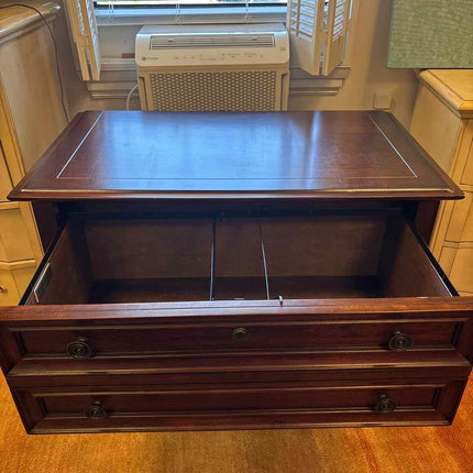 Dark Brown Filing Cabinet