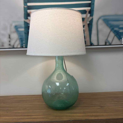 Pottery Barn Bubble Glass Table Lamp