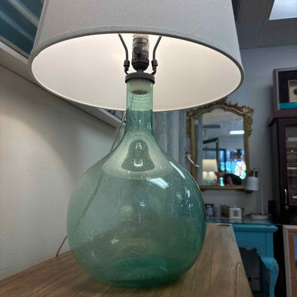 Pottery Barn Bubble Glass Table Lamp