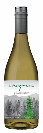 Evergreen Chardonnay bottle