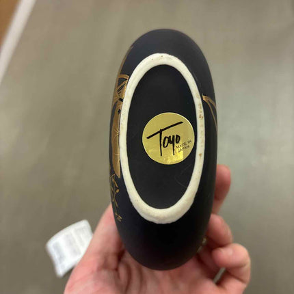 Small Black Vintage Toyo Japan Vase
