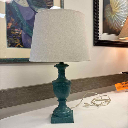 Blue Farmhouse Lamp
