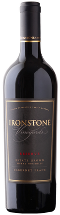 Ironstone Reserve Cabernet Franc bottle