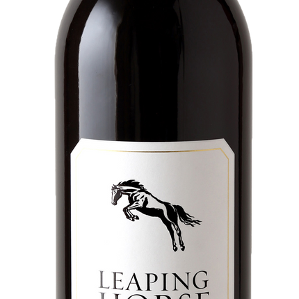 Leaping Horse Red Blend bottle