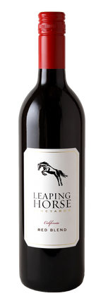 Leaping Horse Red Blend bottle